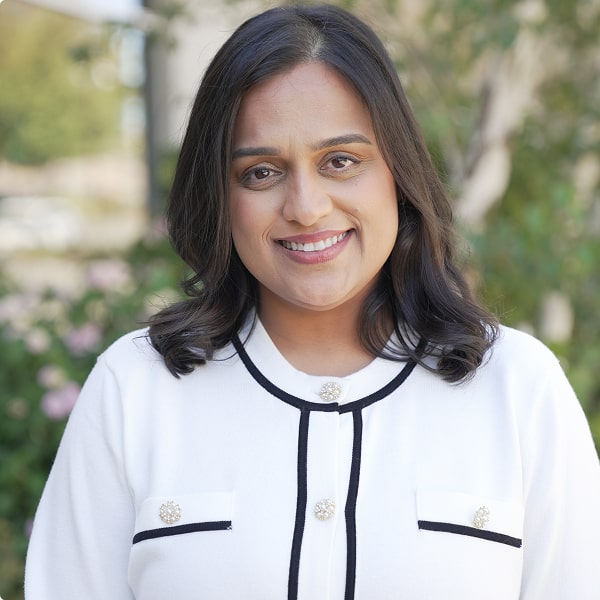 Dr. Priyanka Kataria is happily smiling